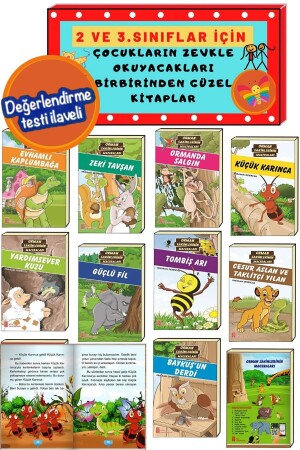 2. and 3. Set of 12 Beautiful Storybooks for Grades - Ata Yayıncılık