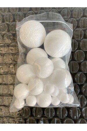 2 Cm- 3 Cm- 4 Cm- 5 Cm- 6 Cm Mixed Package Styrofoam Balls - Strafordünyası