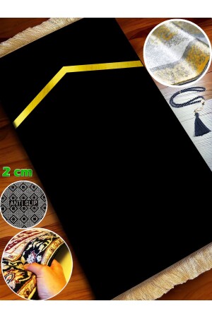 2 Cm Ortopedik Hafızalı Süngerli Yumuşak Seccade Diz Ağrıtmaz Çeyizlik Namazlık Tespihli Hediyelik - Carpetella
