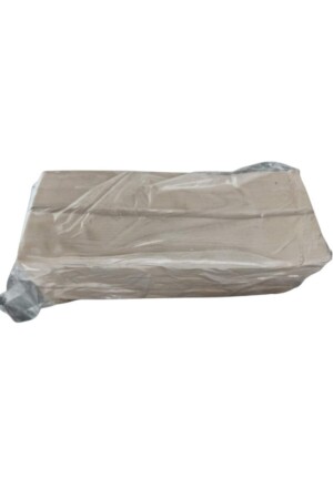 2 Kg White Ceramic Dough - Natural Clay Mud 2000 grams - Oyun Ve Sanat