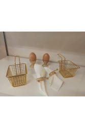 2 Kişilik Gold Kahvaltı Seti ZRFHMPTSWCKHVLTLK - Zarif Home