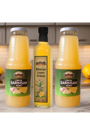 2 Knoblauch- und Zitronenkuren (2 x 1000 ml).) - Şifa Ana