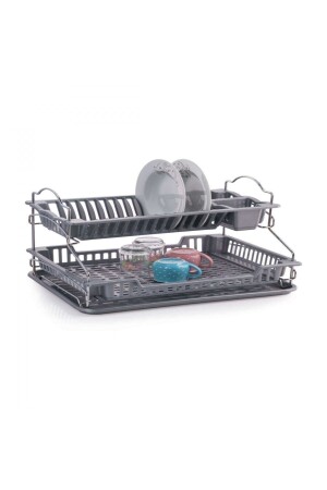 2 Layer Dish Rack Dish Basket lzr-509 - Lalezar