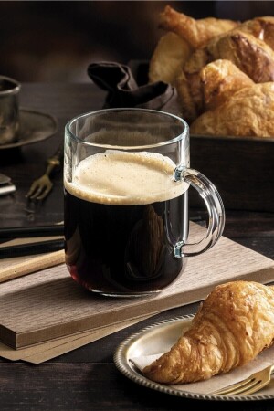 2 Li Iconic Short Mug mit Henkel 55753 Fma06253 - Paşabahçe