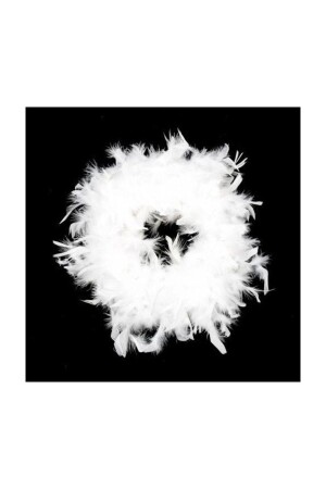 2 Meters Boa Thick Otriş Goose Feather White (Width: 10 cm) ARM-D3997 - CAN