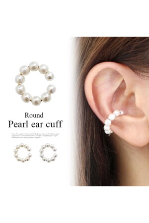 2 Pack Cartilage Earrings with Pearls - Csr Collection