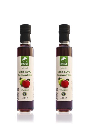2 Pack Organic Apple Juice Concentrate 330 Gr - Organik Gurme