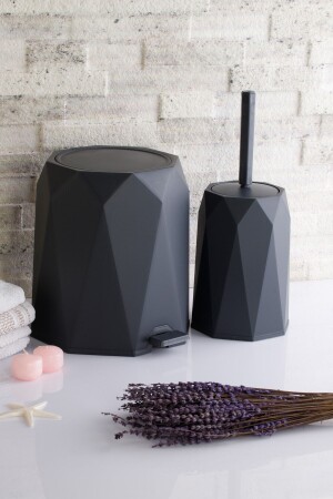 2-Piece Bathroom Set Trash Can Toilet 2 Piece OKCH2-PieceNewSets - okacih