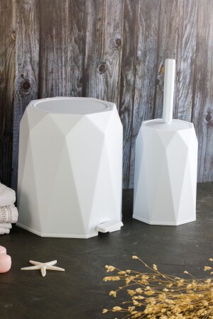 2-Piece Bathroom Set Trash Can Toilet 2 Piece OKCH2-PieceNewSets - okacih