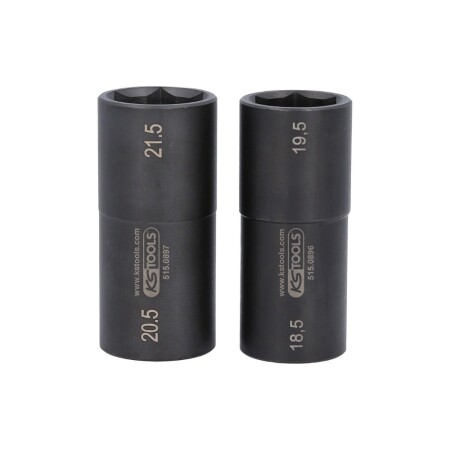 2-piece impact socket set KS TOOLS 1/2