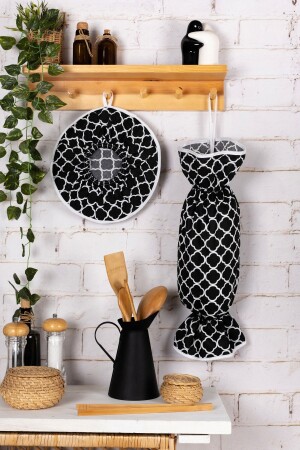 2-Piece Kitchen Set Multi-Purpose Organizer Organizer Bag Holder and Rice Brewing Cover Set - Morlay