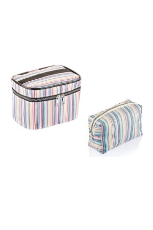 2-Piece Makeup Bag Travel Type Cosmetic Makeup Box Set mkj200-SET - RELIANCE