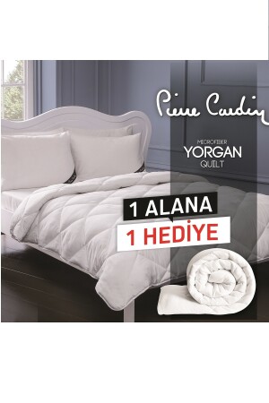 2-Piece Microfiber Quilt Single - Pierre Cardin