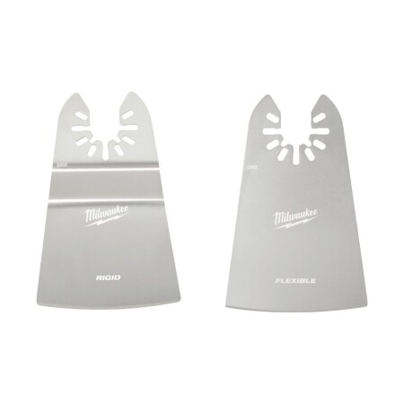 2-piece scraper blade set for MILWAUKEE OL multi-tool 50mm - Milwaukee Accessories