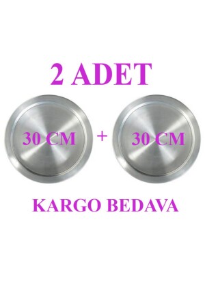 2 Pieces 30 Cm Künefe Kadayif Plate Tray (Free Shipping 0000011 - Tepsi Baklava