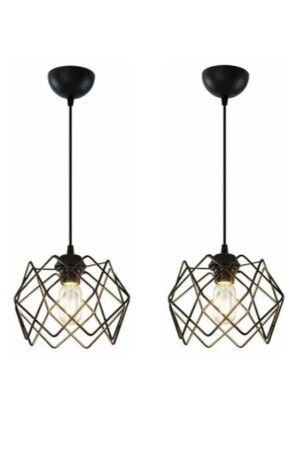 2 Pieces Koza One, Chandelier, Kitchen Chandelier, Entrance Chandelier, Living Room Chandelier, Hall Chandelier, Children's Room Chandelier S0402AD - Etsylight