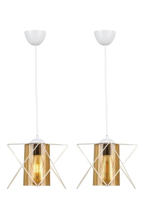 2 Pieces Modes Single White-honey Acrylic BEG0210BEG01-2 - Begüsa