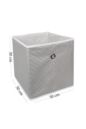 2 Pieces Multi-Purpose Shelf Organizer Storage Box 30 X 30 X 3 8771-G2 - ALAS
