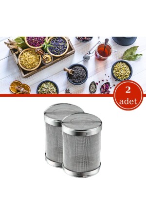 2 Pieces Stainless Wire Strainer for Infuser Teapot - Tea Herbal Tea Strainer (CAPACITY: 4 TABLESPOONS) - Evren