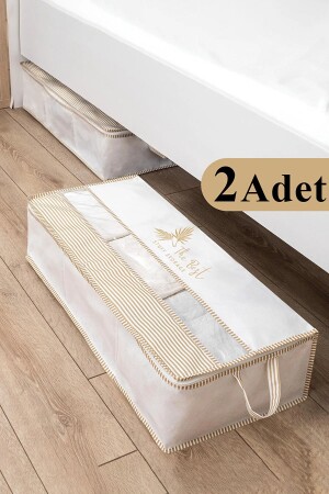 2 Plinth Organizer Storage Bags with Windows 70x32x20 - Morport