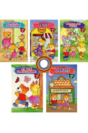 2. Set mit 5 englischen Geschichtenbüchern, die Schüler der 1. Klasse gerne lesen werden - Ata Yayıncılık