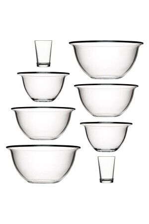 2 Sets Arda Turkmen Preparation Set - 8 Pieces Pb2x259035 SRY-PB000845 - Paşabahçe