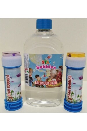 2 Star Foam + 1 Bubble Liquid - Bubbles