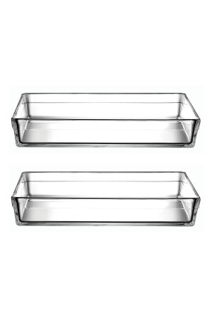 2-teilige große Pyrex Premium rechteckige Backform – Tablett – 4350 cm³. Fma05050 PB2X59334 - Paşabahçe