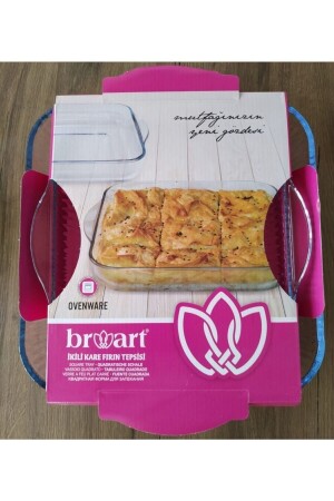 2-teiliges quadratisches Backblech Fma04513 1200 - Broart