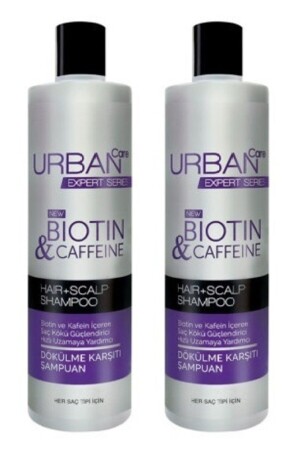 الشامبو الذي يساعد على النمو السريع بيوتين وكافيين 2 قطع - Urban Care