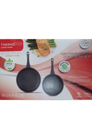 20 cm 26 cm Doppel-Gusseisen-Pfannenset TYC00767375776 - ThermoAD