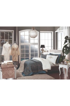 20 Piece Happiness in My Home Package Elena Dowry Set Gold 53003 - Taç