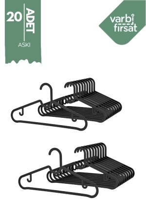 20 Pieces Dress Trousers Shirt Hangers - Varbifırsat
