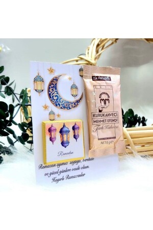20 Pieces Ramadan Gift Chocolate Coffee Set Ramadan Ornaments- - Hayaller Dükkanı