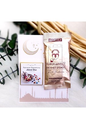 20 Pieces Ramadan Holiday Chocolate and Coffee Gift Happy Holidays Ramadan Ornaments - HDRMBAYCK3 - Hayaller Dükkanı