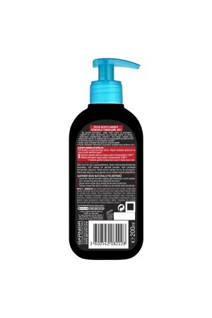 جيل تنظيف الفحم النقي من النفايات المضادة للقلب السوداء 200 مل 3600542082228 - Garnier