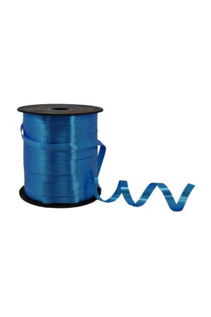 200 Meters Rabant Raffia Ribbon Ribbon Blue (Width: 8 Mm) - Genel Markalar