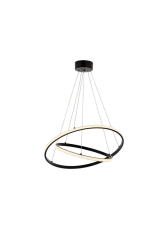 2002-2 30-40 Siyah Led Avize 2002-2 KCK SY - Eray Aydınlatma