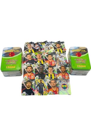 2014-2015 Turkish Football Player Card College Special Metal Box 2 Packs of 110 Cards Original P6739S8496kk - Panini