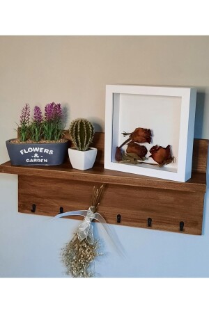 20×20×3 Memory Frame Blumenrahmen Glastiefenrahmen - Sevcan Sanat Atölyesi