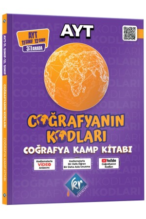 2024 Codes of Geography Ayt Geography Camp Book - Kr Akademi Yayınları