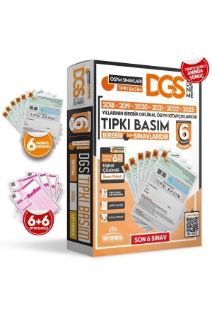 2024 Dgs Ösym Released Question Same Print Turkeywide Trial Package with Digital Solution - İnformal Yayınları