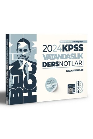 2024 Kpss Citizenship Video Lecture Notes - Benim Hocam Yayınları