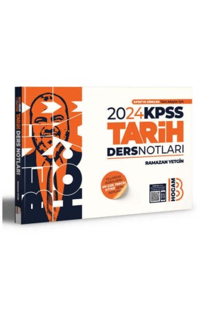 2024 Kpss History Video Lecture Notes Publications 9786258161984T - Benim Hocam Yayınları