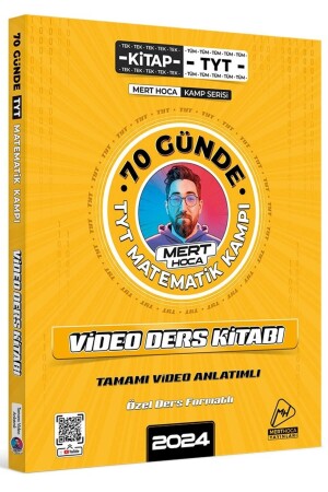 2024 Mert Hodja 70 Days Tyt Mathematics Camp Video Textbook - Mert Hoca Yayınları