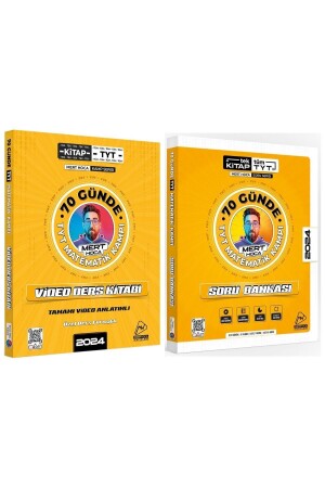 2024 Tyt Mathematics Camp in 70 Days Video Course Book and Tyt Mathematics Question Bank Set in 70 Days MHSET001 - Mert Hoca Yayınları