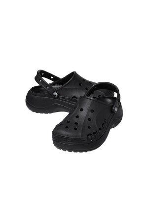 208186 Baya Platform Clog Siyah - Crocs