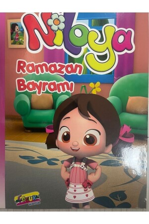 كتاب قصة ملونة من نيلويا رمضان عيد 20X28Cm 8 ورق 244967-89 - Keskin Color