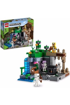 مينز- مينكرافت- سكن العظام 21189 - مجموعة بناء للأطفال من سن 8 فصاعداً (364 قطعة) - LEGO