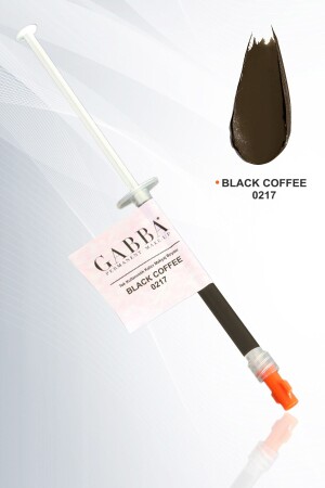 217- Black Coffee Disposable Permanent Makeup and Microblading Eyebrow Dye-Pigment - Gabba Permanent Make-Up